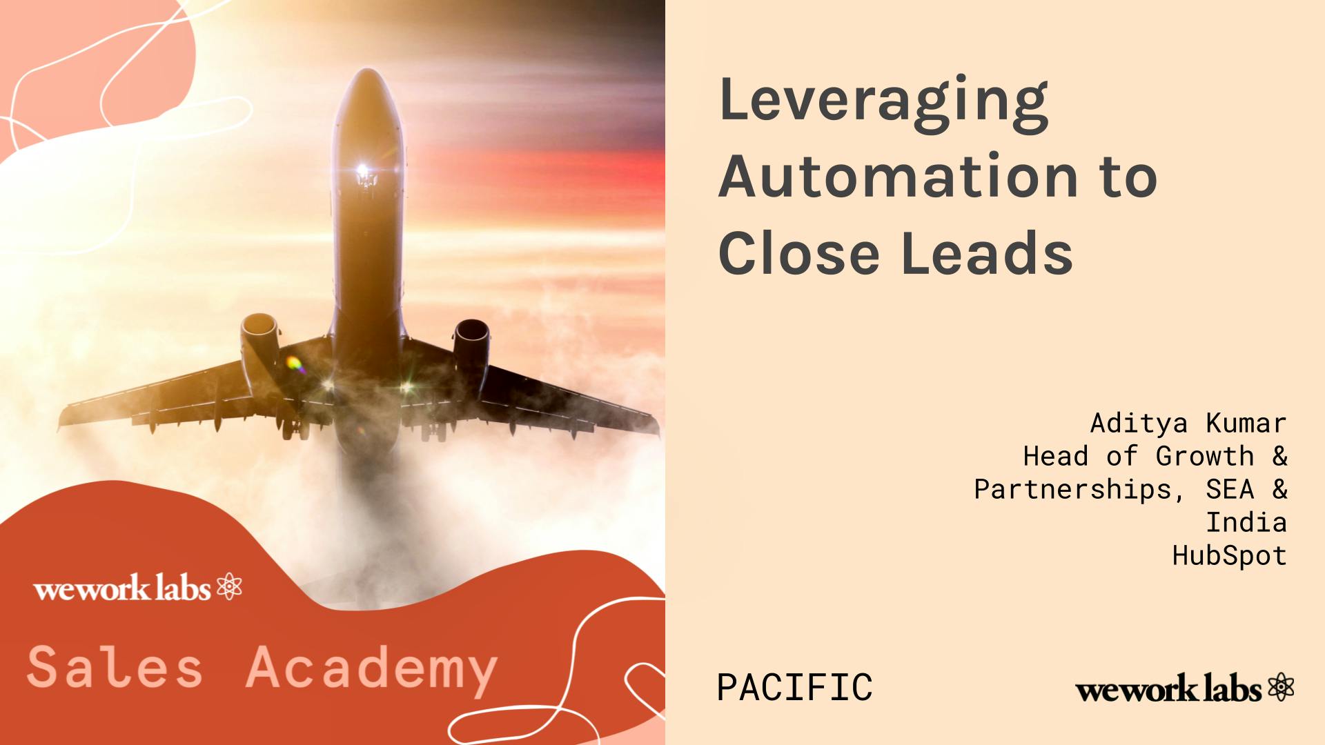 Sales Academy (Pacific): Leveraging Automation to Close Leads